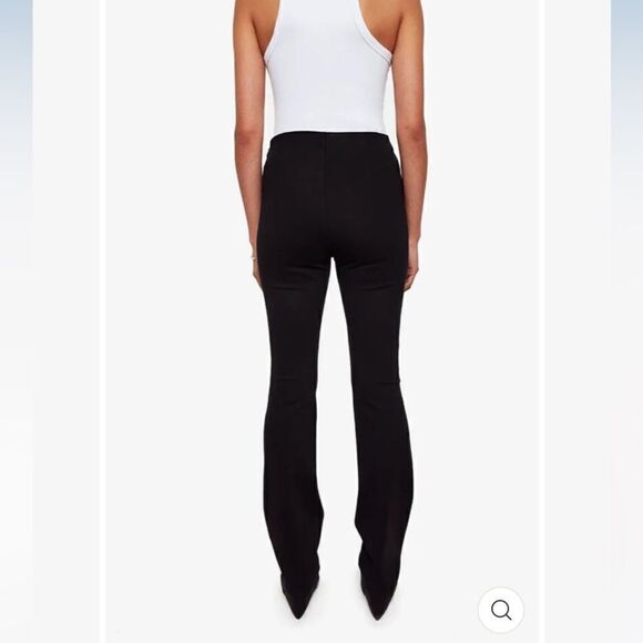Anine Bine Dakota Black Pants Flare Side Zip Size S - Picture 6 of 14